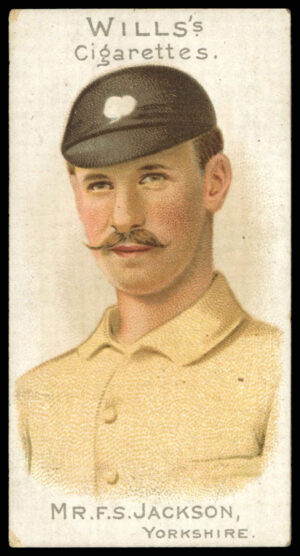 Wills - 'Cricketer Series 1901 (Vignette)' (1901) - Mr. F.S. Jackson (Yorkshire)