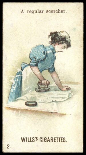 Wills - 'Double meaning (No PC)' (1898) - A regular scorcher