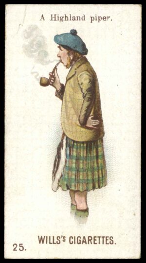 Wills - 'Double meaning (No PC)' (1898) - A highland piper