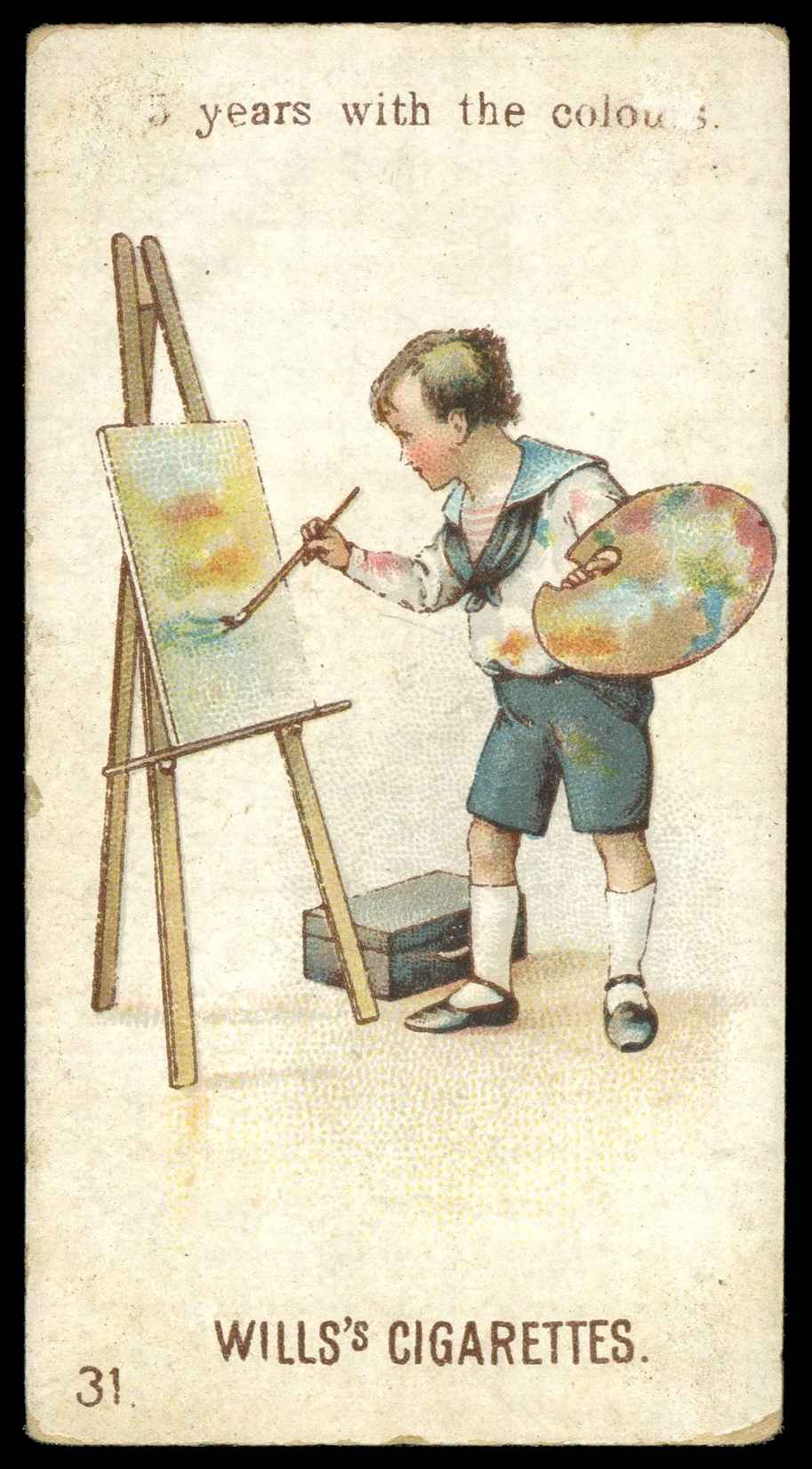 Wills - 'Double meaning (No PC)' (1898) - 3 years with the colours Wills - 'Double meaning (No PC)' (1898) - 3 years with the colours