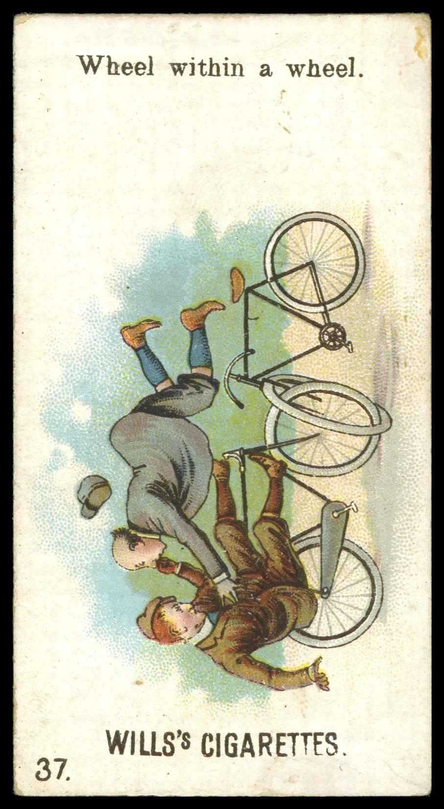 Wills - 'Double meaning (No PC)' (1898) - Wheel within a wheel Wills - 'Double meaning (No PC)' (1898) - Wheel within a wheel