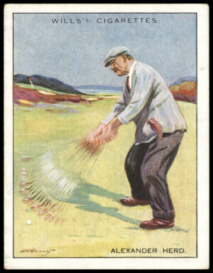 Wills - Alexander "Sandy" Herd -  'Famous Golfers'  - (1930)
