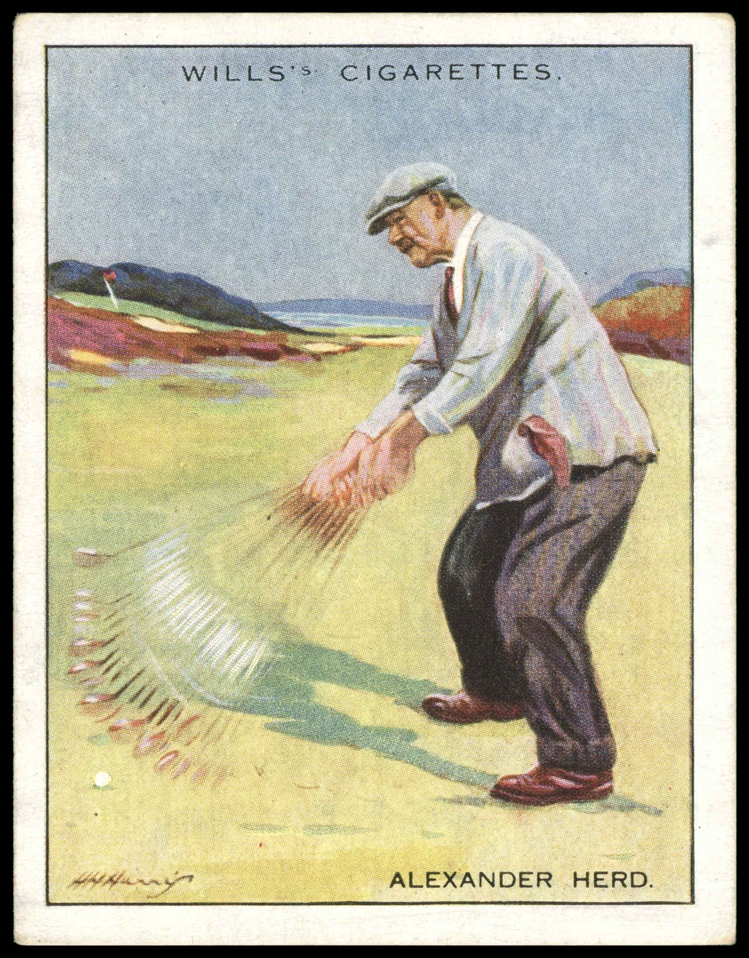 Wills - Alexander "Sandy" Herd - 'Famous Golfers' - (1930) Wills - Alexander "Sandy" Herd - 'Famous Golfers' - (1930)