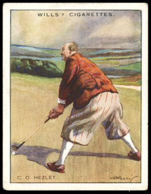 Wills - C.O. Hezlet -  'Famous Golfers'  - (1930)