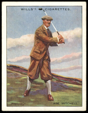 Wills - Abe Mitchell -  'Famous Golfers'  - (1930)