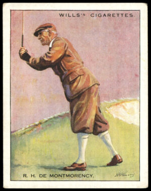 Wills - R.H. de Montmorency -  'Famous Golfers'  - (1930)