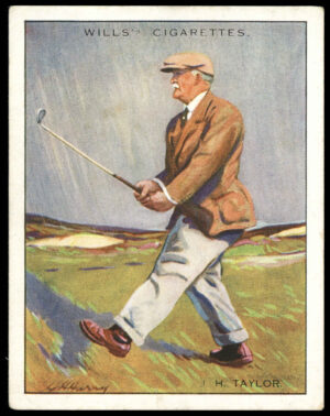 Wills - J.H. Taylor -  'Famous Golfers'  - (1930)