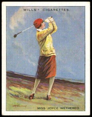 Wills - Miss Joyce Wethered -  'Famous Golfers'  - (1930)