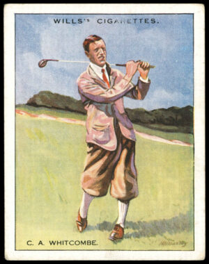 Wills - C.A. Whitcombe -  'Famous Golfers'  - (1930)