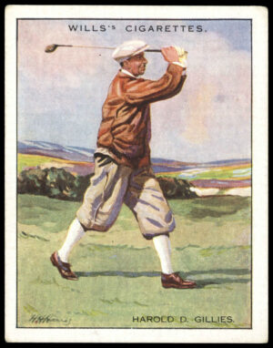 Wills - Harold D. Gillies -  'Famous Golfers'  - (1930)