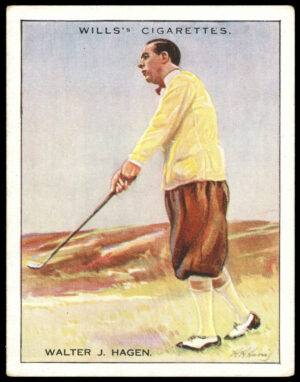 Wills - Walter J. Hagen -  'Famous Golfers'  - (1930)