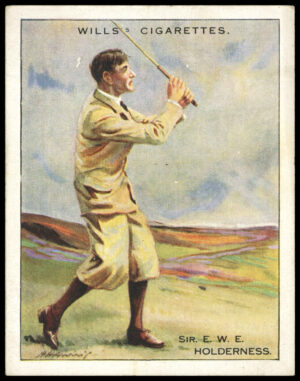 Wills - 'Famous Golfers' (1930) - #12 - Sir E.W. Holderness