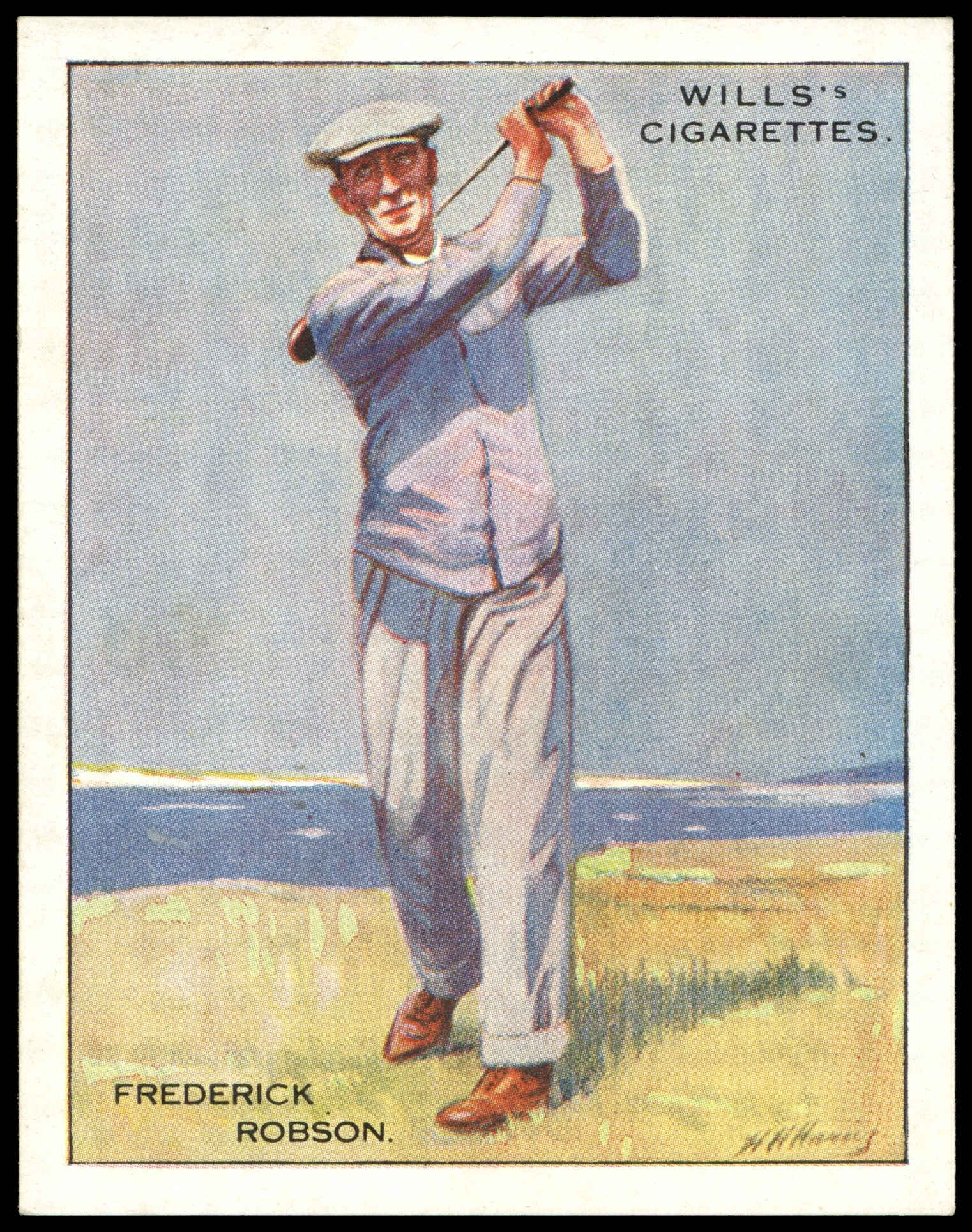 Wills - 'Famous Golfers' (1930) - #19 - Frederick Robson Wills - 'Famous Golfers' (1930) - #19 - Frederick Robson