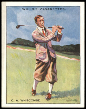 Wills - 'Famous Golfers' (1930) - #25 - C.A. Whitcombe