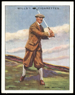 Wills - 'Famous Golfers' (1930) - Abe Mitchell