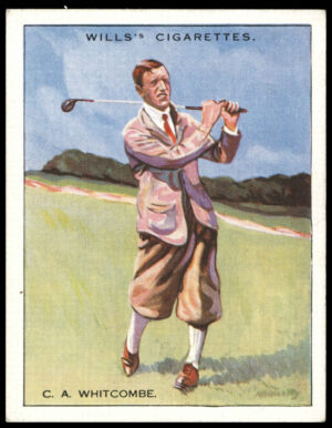 Wills - 'Famous Golfers' (1930) - C.A. Whitcombe