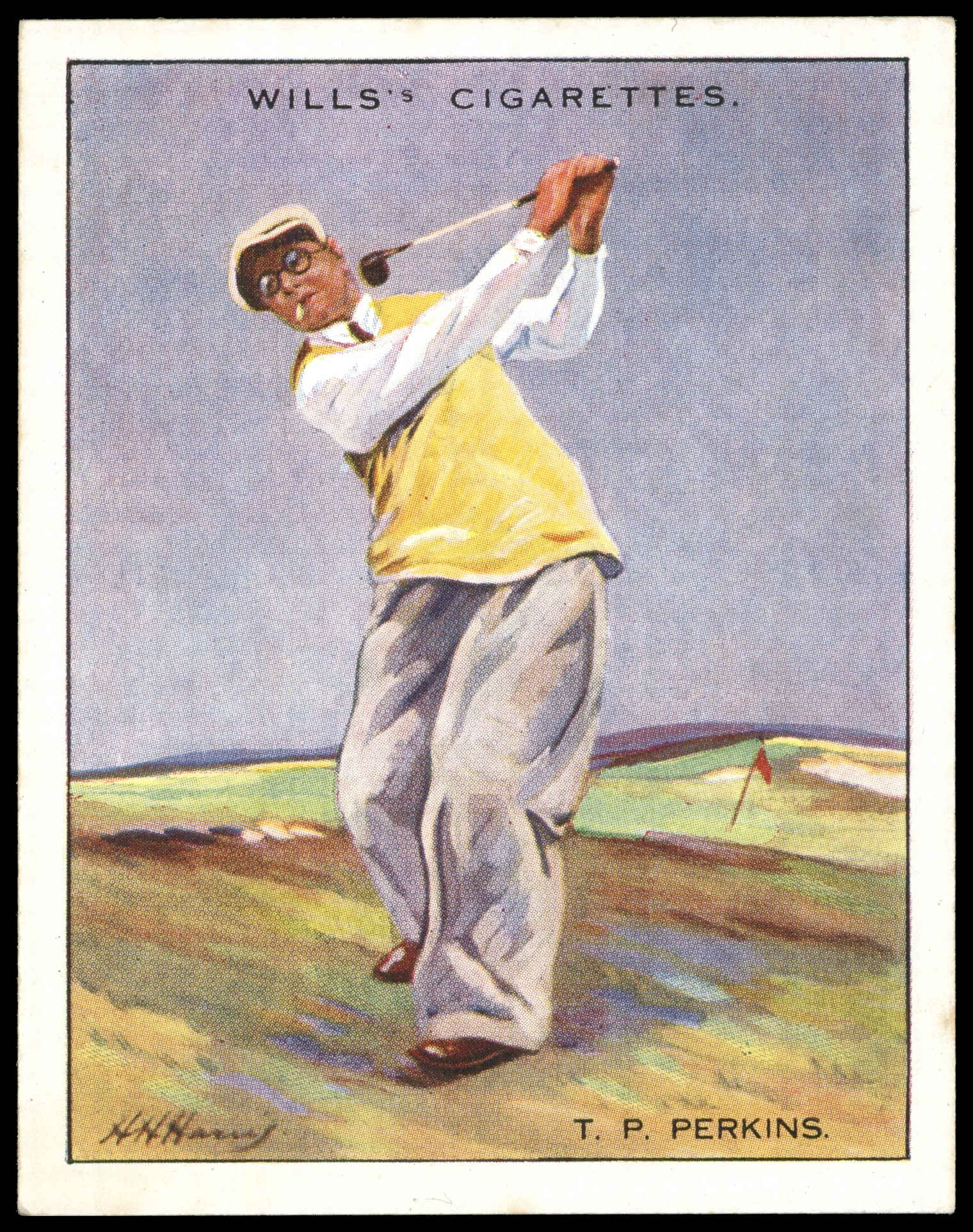 Wills - 'Famous Golfers' (1930) - T.P. Perkins Wills - 'Famous Golfers' (1930) - T.P. Perkins