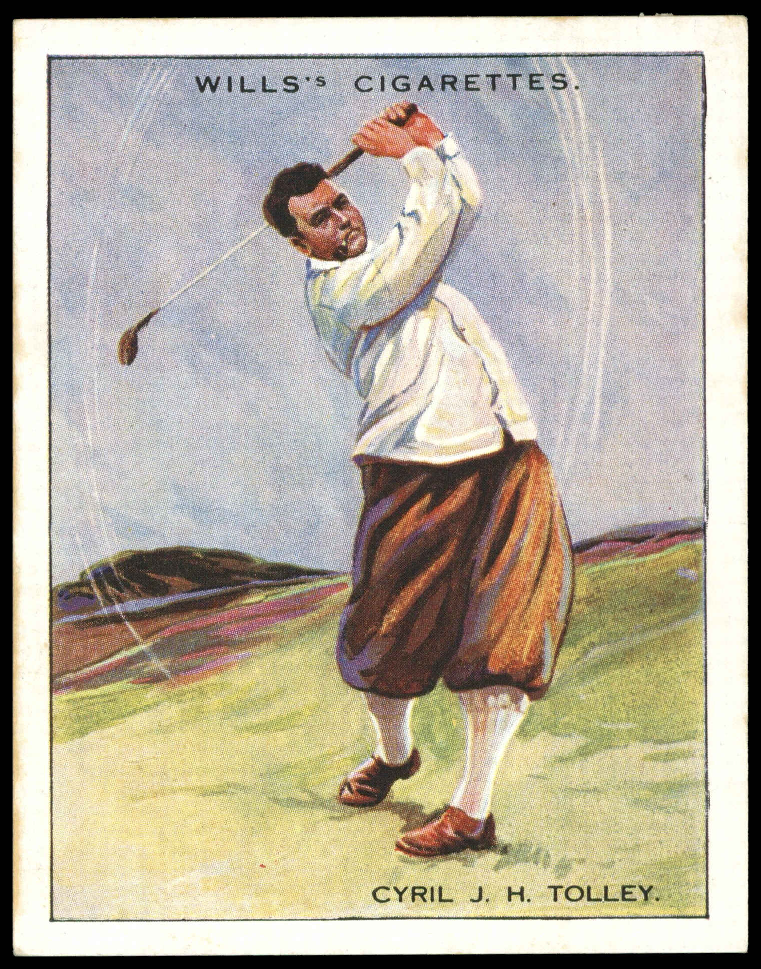Wills - 'Famous Golfers' (1930) - Cyril J.H. Tolley Wills - 'Famous Golfers' (1930) - Cyril J.H. Tolley