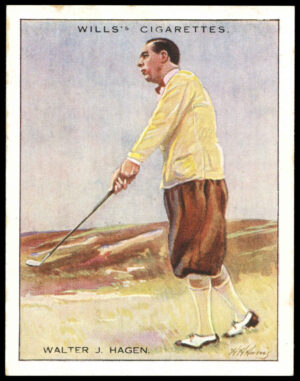 Wills - 'Famous Golfers' (1930) - Walter J. Hagen Wills - 'Famous Golfers' (1930) - Walter J. Hagen