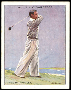 Wills - 'Famous Golfers' (1930) - Rex W. Hartley Wills - 'Famous Golfers' (1930) - Rex W. Hartley