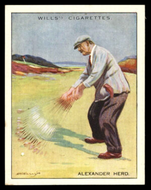 Wills - 'Famous Golfers' (1930) - #10 - Alexander "Sandy" Herd Wills - 'Famous Golfers' (1930) - #10 - Alexander "Sandy" Herd