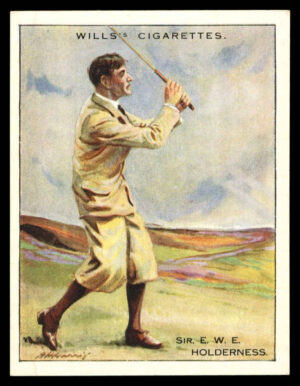Wills - 'Famous Golfers' (1930) - #12 - Sir E.W. Holderness Wills - 'Famous Golfers' (1930) - #12 - Sir E.W. Holderness
