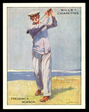 Wills - 'Famous Golfers' (1930) - #19 - Frederick Robson