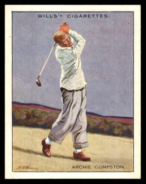 Wills - 'Famous Golfers' (1930) - #2 - Archie Compston Wills - 'Famous Golfers' (1930) - #2 - Archie Compston