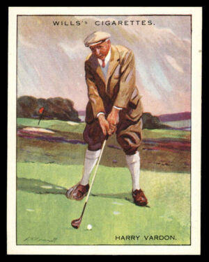 Wills - 'Famous Golfers' (1930) - #22 - Harry Vardon
