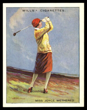 Wills - 'Famous Golfers' (1930) - #23 - Miss Joyce Wethered Wills - 'Famous Golfers' (1930) - #23 - Miss Joyce Wethered