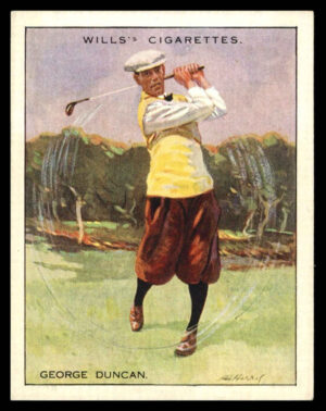 Wills - 'Famous Golfers' (1930) - #4 - George Duncan Wills - 'Famous Golfers' (1930) - #4 - George Duncan