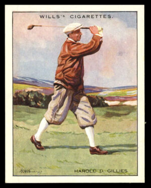 Wills - 'Famous Golfers' (1930) - #6 - Harold D. Gillies