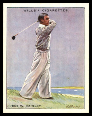 Wills - 'Famous Golfers' (1930) - #8 - Rex W. Hartley Wills - 'Famous Golfers' (1930) - #8 - Rex W. Hartley