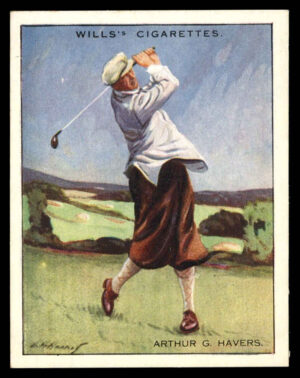 Wills - 'Famous Golfers' (1930) - #9 - Arthur G. Havers Wills - 'Famous Golfers' (1930) - #9 - Arthur G. Havers