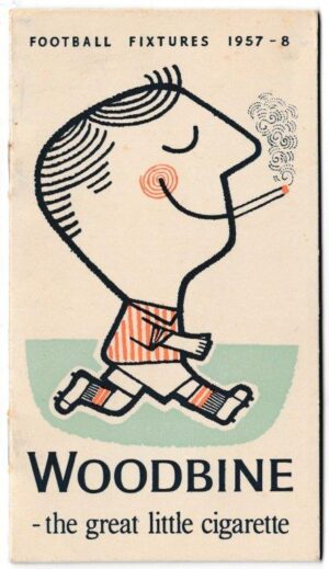 Wills (W.D. & H.O.) - 'Football Fixture List' (1957)