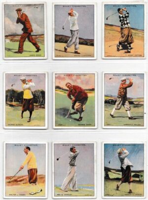 Wills (W.D. & H.O.) - 'Famous Golfers  ' (1930) - Complete Set