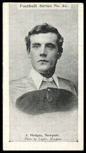 Wills (W.D. & H.O.) - 'Football Series #62 - J. Hodges (Newport) (1902)