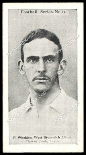 Wills - 'Football Series' #11 - F. Wheldon (West Bromwich Albion) (1902)