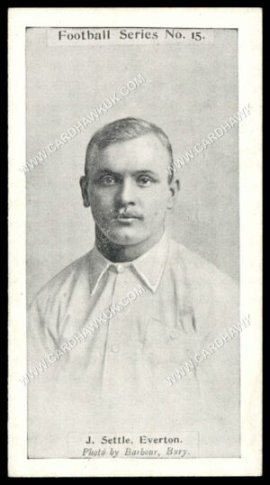 Wills - 'Football Series' #15 - J. Settle (Everton) (1902)