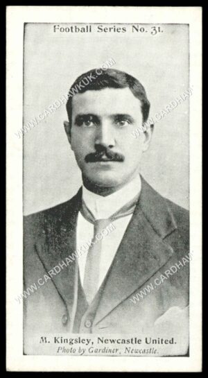 Wills - 'Football Series' #31 - M. Kingsley (Newcastle United) (1902)