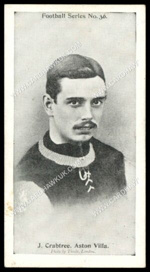 Wills - 'Football Series' #36 - J. Crabtree (Aston Villa) (1902)