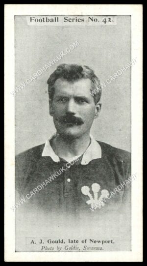 Wills - 'Football Series' (1902)  - A.J. Gould (Late of Newport - Rugby)