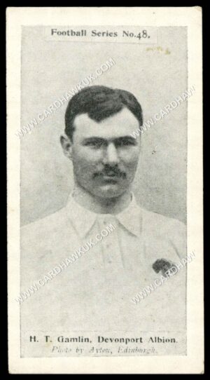 Wills - 'Football Series' (1902)  - H.T. Gamlin (Devenport Albion - Rugby)