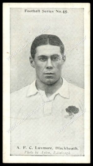 Wills - 'Football Series' (1902)  - A.F.C. Luxmore (Blackheath - Rugby)