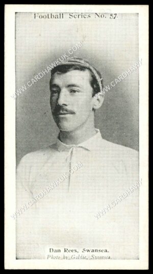 Wills - 'Football Series' (1902)  - Dan Rees (Swansea - Rugby)