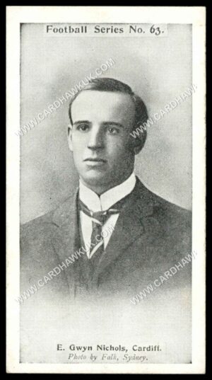 Wills - 'Football Series' (1902)  - E. Gwyn Nichols (Cardiff - Rugby)