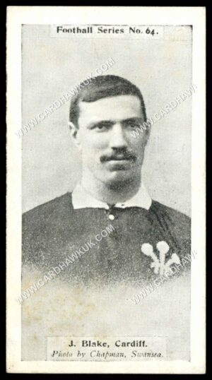 Wills - 'Football Series' (1902)  - J. Blake (Cardiff - Rugby)