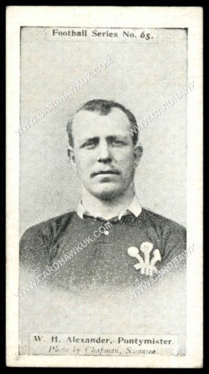 Wills - 'Football Series' (1902)  - W.H. Alexander (Pontyminster - Rugby)