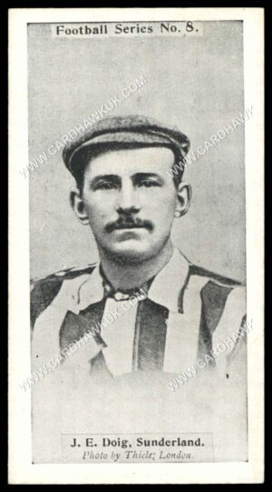 Wills - 'Football Series' #8 - J.E. Doig (Sunderland) (1902)
