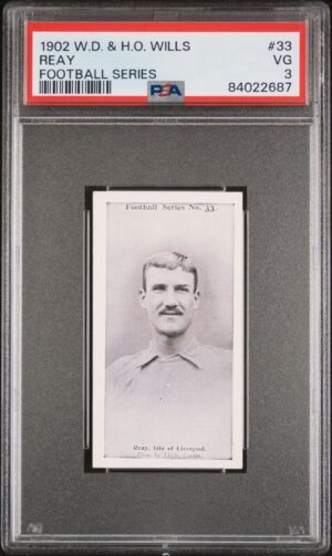 Wills - 'Football Series' (1902) - Reay (Late of Liverpool) **PSA3**